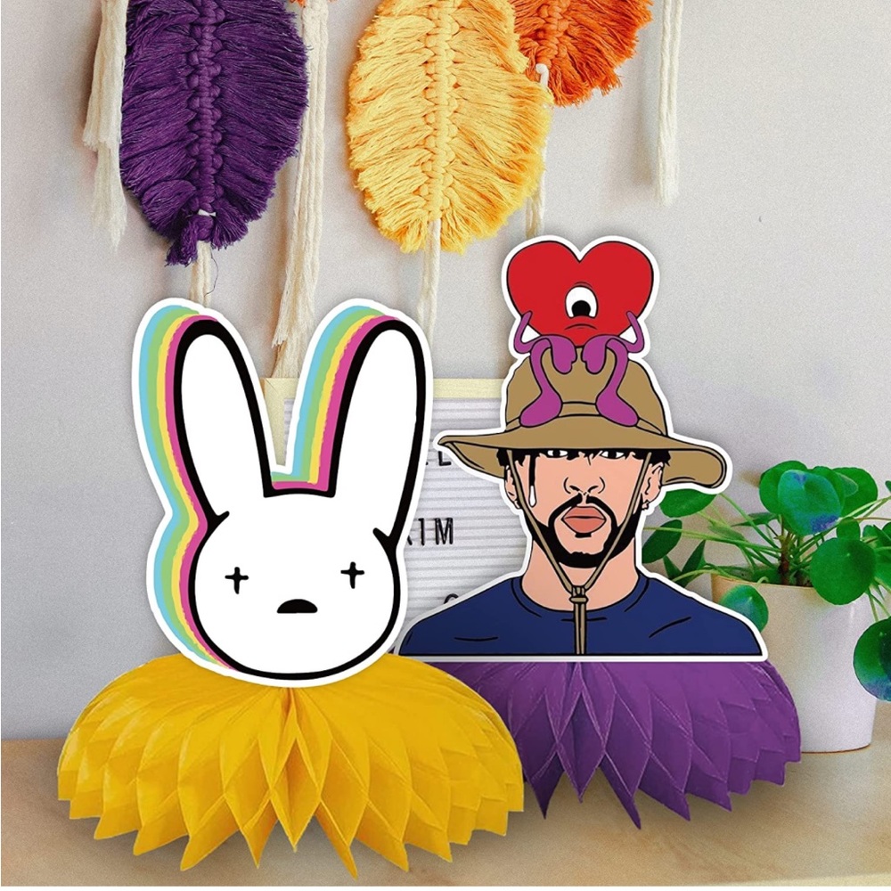 Bad Bunny party decorations